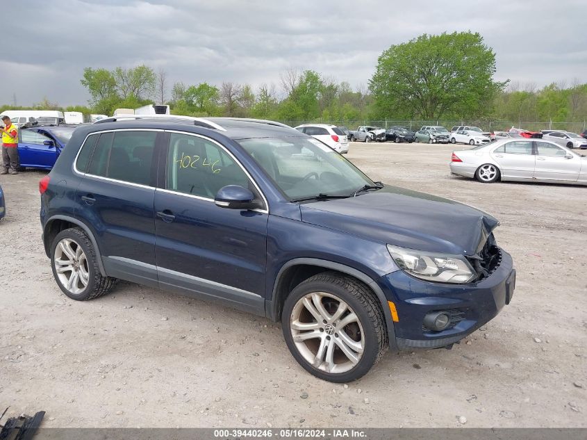 2012 VOLKSWAGEN TIGUAN SEL