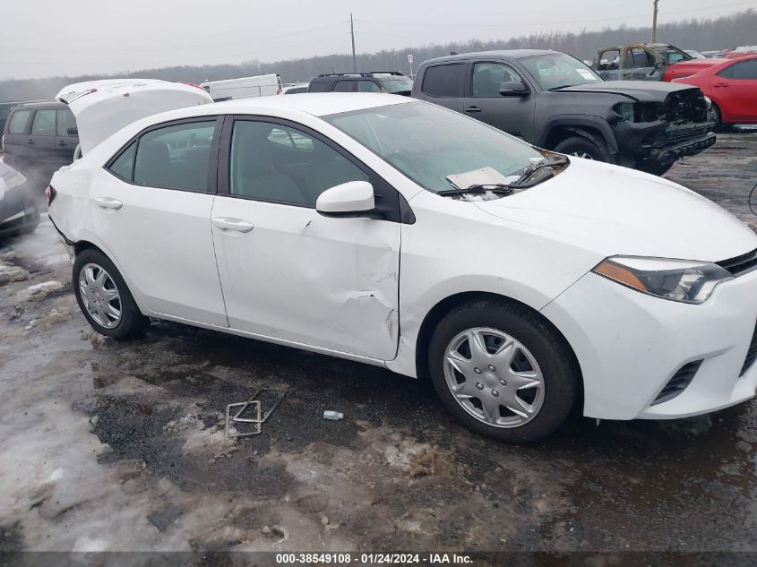 2016 TOYOTA COROLLA LE