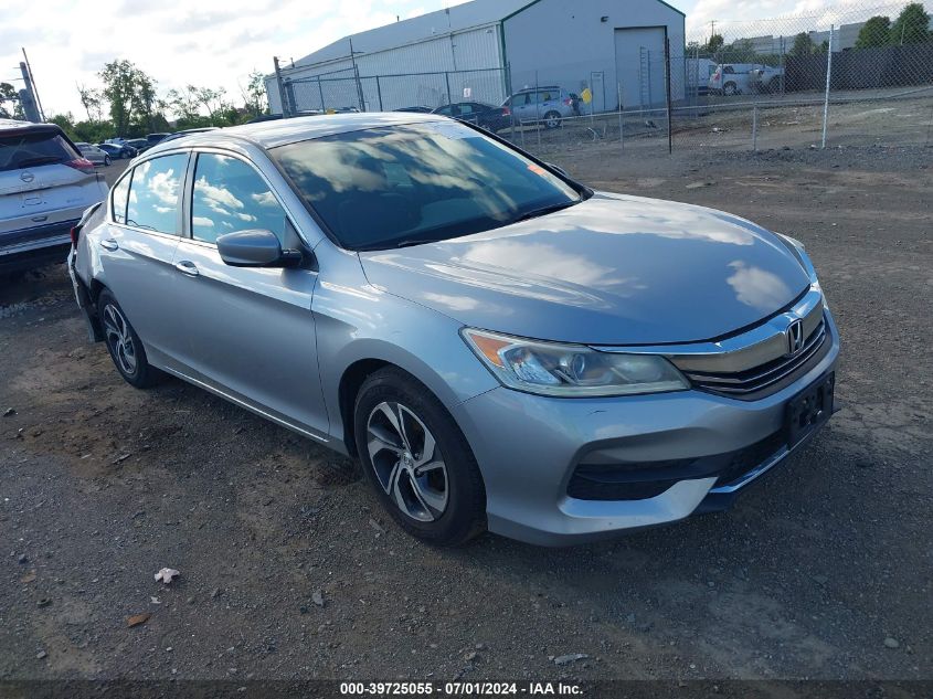 2016 HONDA ACCORD LX