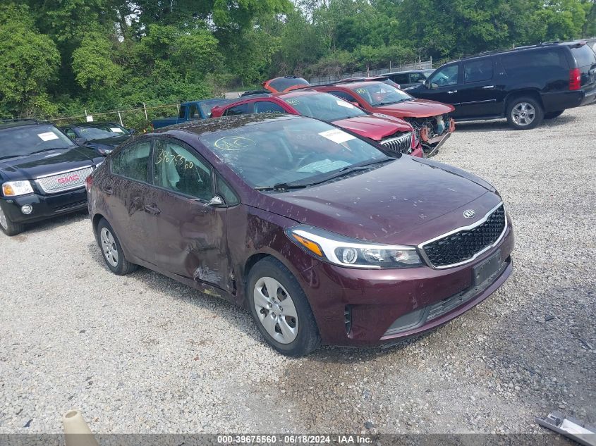 2018 KIA FORTE LX