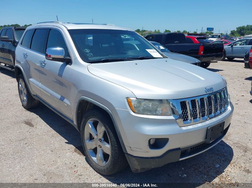 2012 JEEP GRAND CHEROKEE OVERLAND