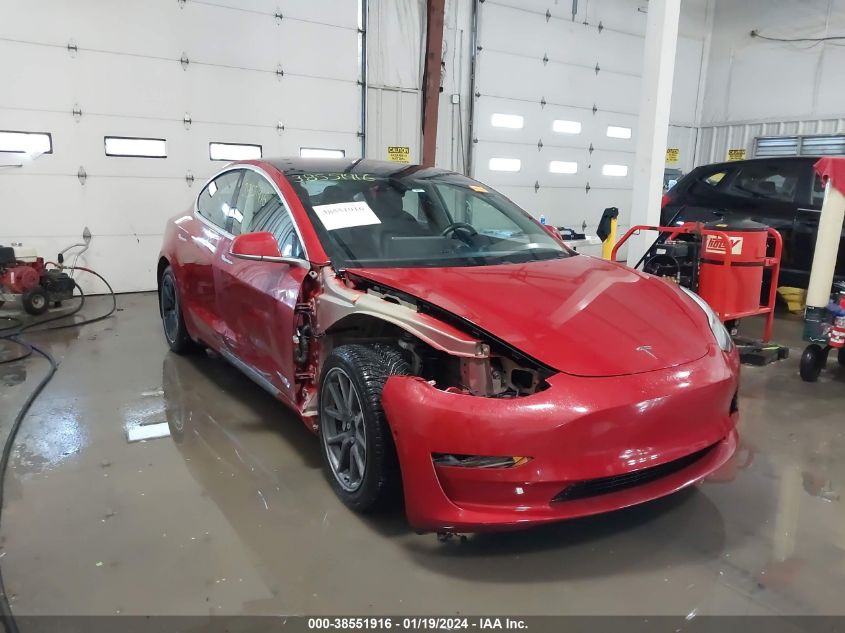 2018 TESLA MODEL 3 LONG RANGE/MID RANGE