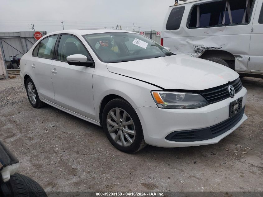 2012 VOLKSWAGEN JETTA 2.5L SE