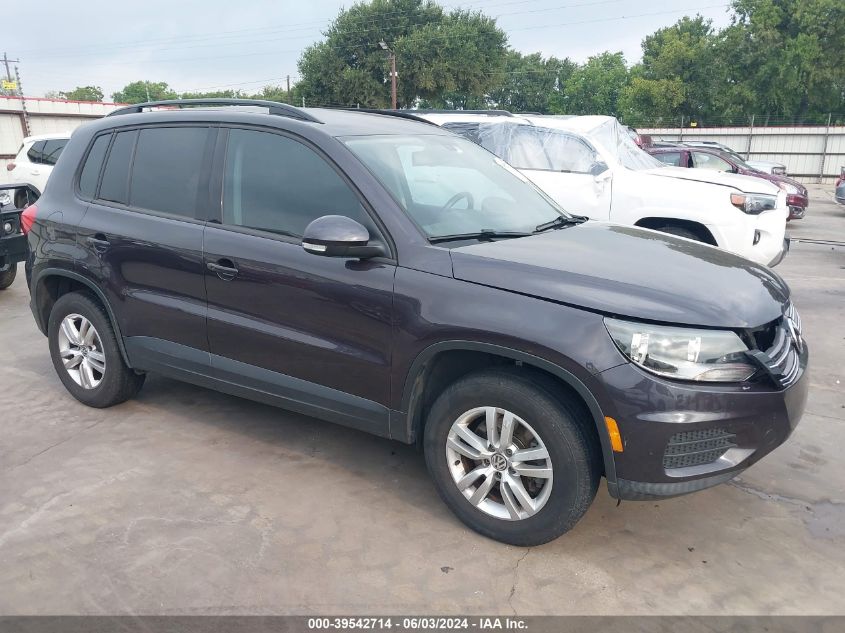 2016 VOLKSWAGEN TIGUAN S