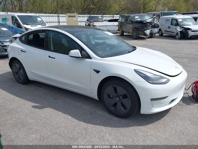 2022 TESLA MODEL 3 LONG RANGE DUAL MOTOR ALL-WHEEL DRIVE