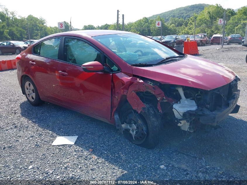 2015 KIA FORTE LX