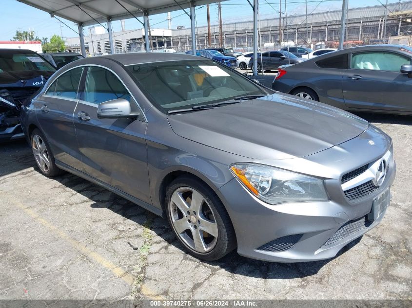 2015 MERCEDES-BENZ CLA 250 250