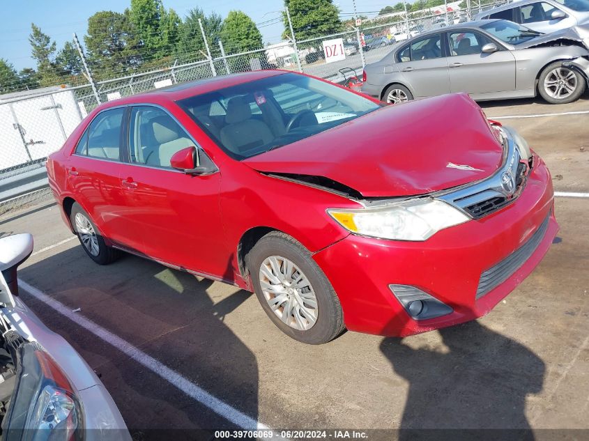 2012 TOYOTA CAMRY LE