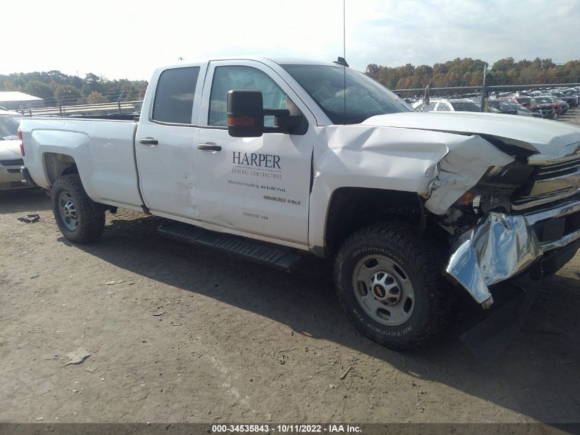 2016 CHEVROLET SILVERADO 2500HD WT