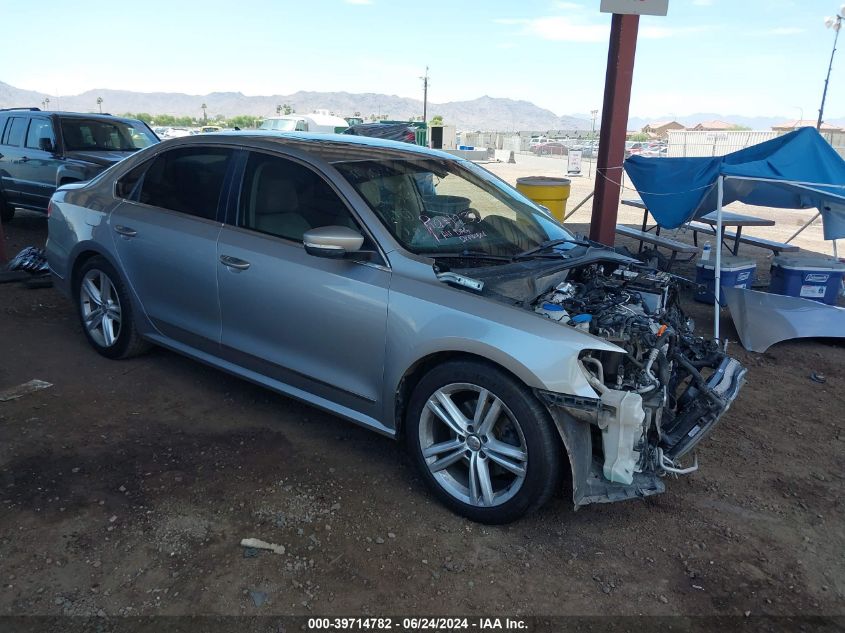 2013 VOLKSWAGEN PASSAT 2.0L TDI SE