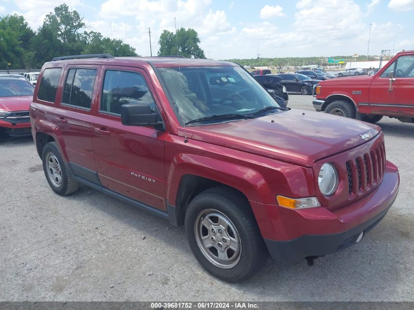 2016 JEEP PATRIOT SPORT