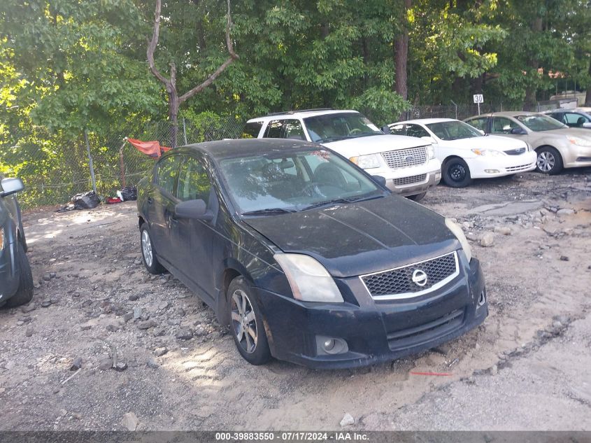 2012 NISSAN SENTRA 2.0 SR