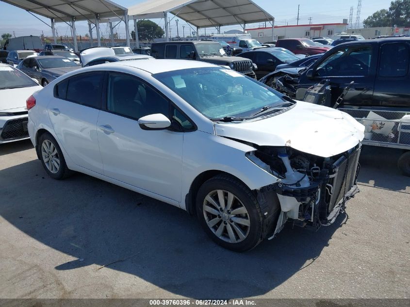 2014 KIA FORTE LX