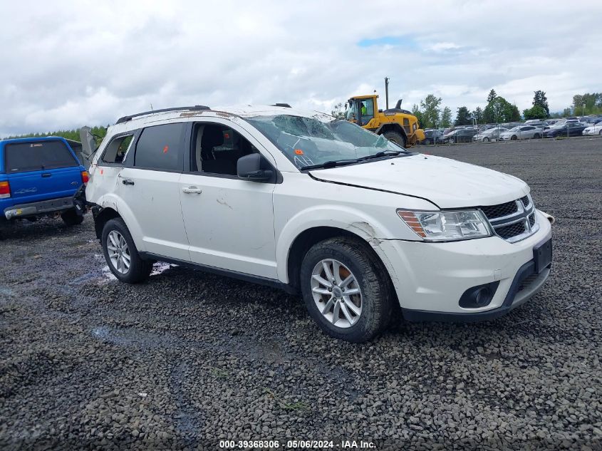 2016 DODGE JOURNEY SXT