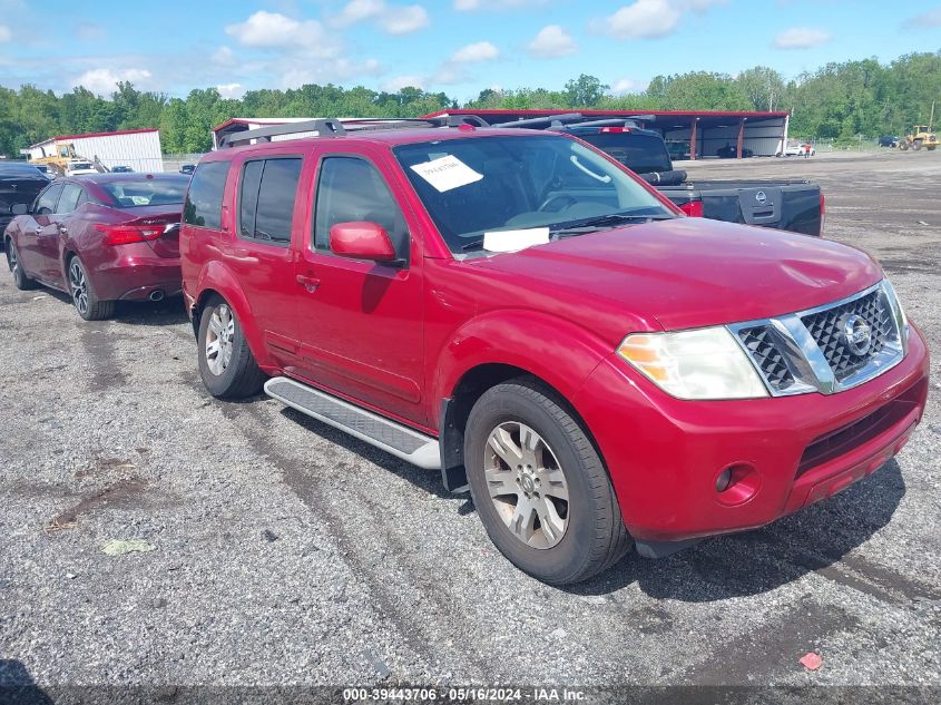 2010 NISSAN PATHFINDER SE