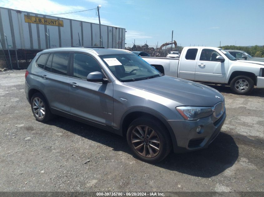 2016 BMW X3 XDRIVE28I