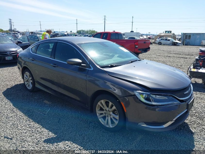 2016 CHRYSLER 200 LIMITED