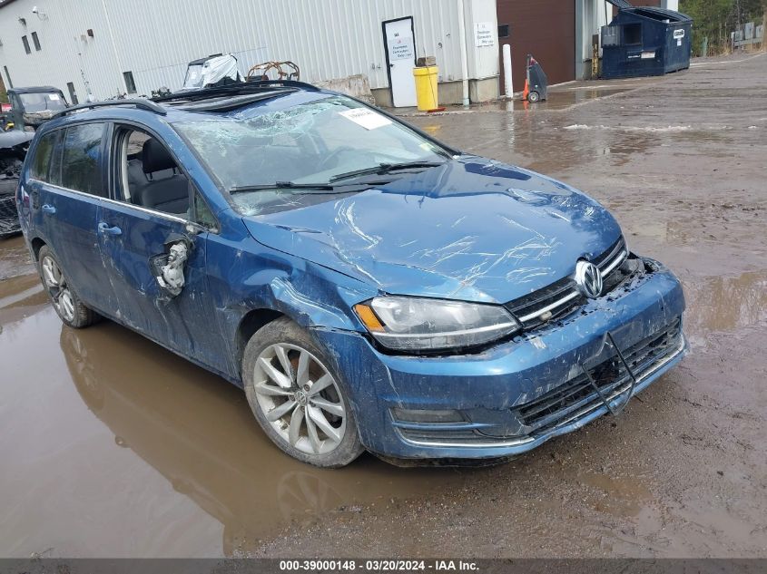 2015 VOLKSWAGEN GOLF SPORTWAGEN TSI SE 4-DOOR