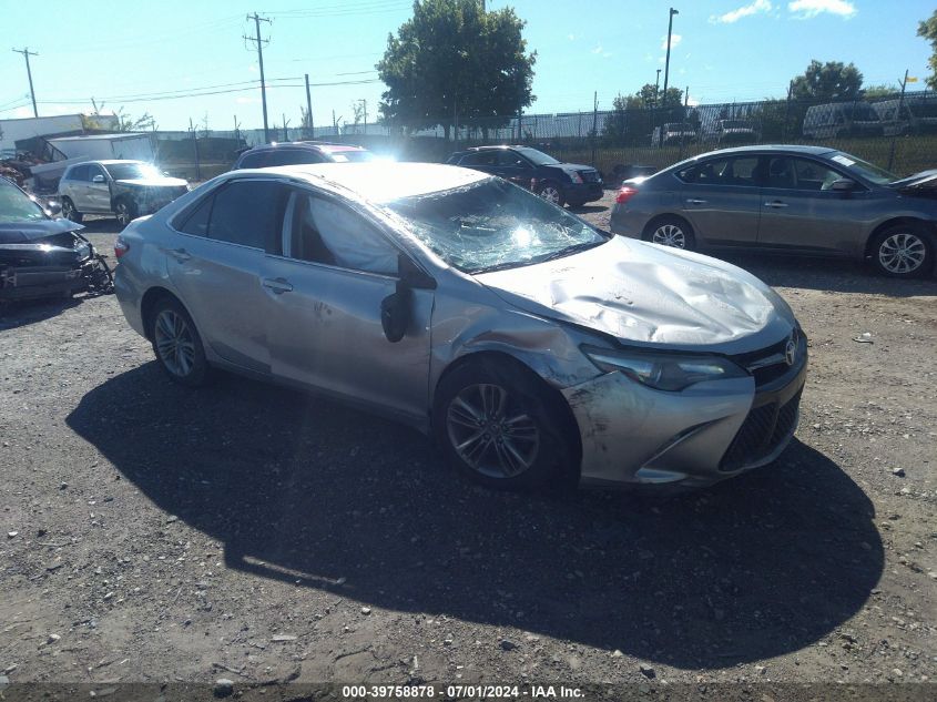 2016 TOYOTA CAMRY SE