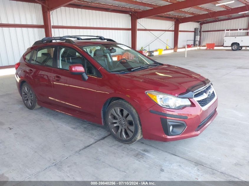 2014 SUBARU IMPREZA 2.0I SPORT LIMITED