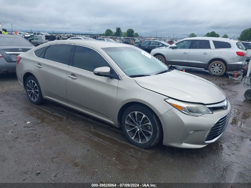 2016 TOYOTA AVALON XLE