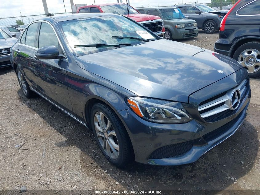 2016 MERCEDES-BENZ C 300 4MATIC/LUXURY 4MATIC/SPORT 4MATIC