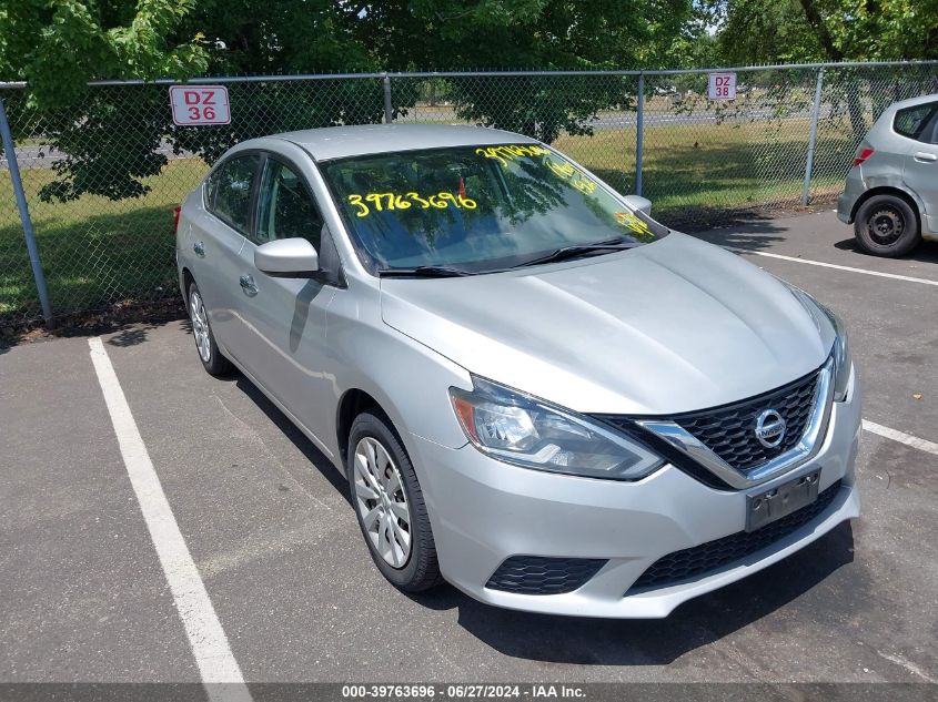 2017 NISSAN SENTRA SV