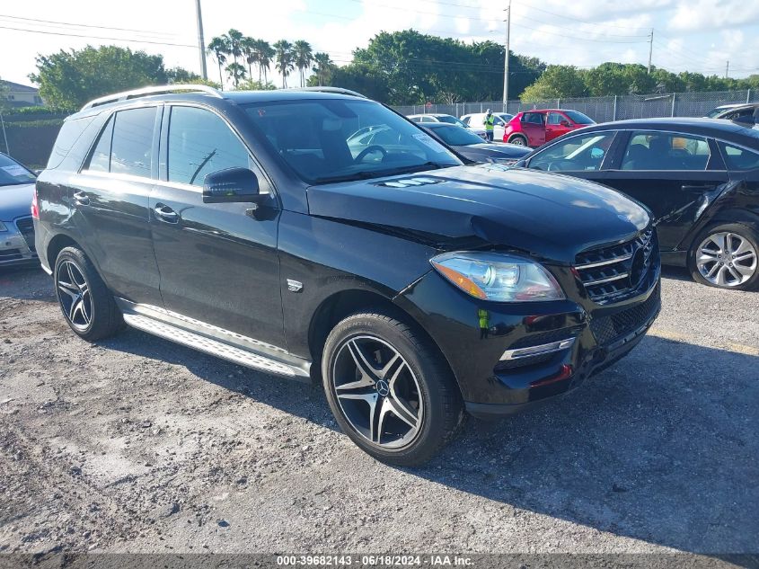 2012 MERCEDES-BENZ ML 350 4MATIC