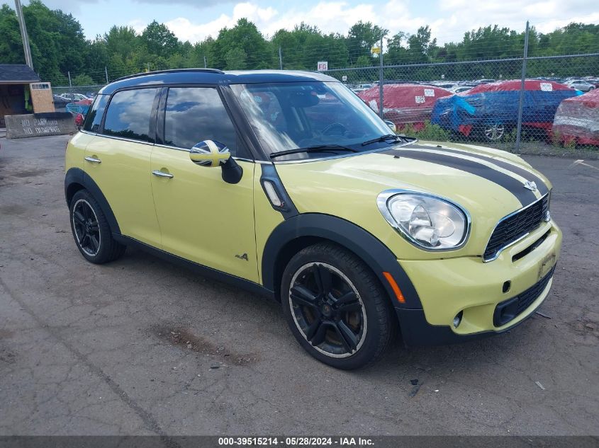 2012 MINI COOPER S COUNTRYMAN