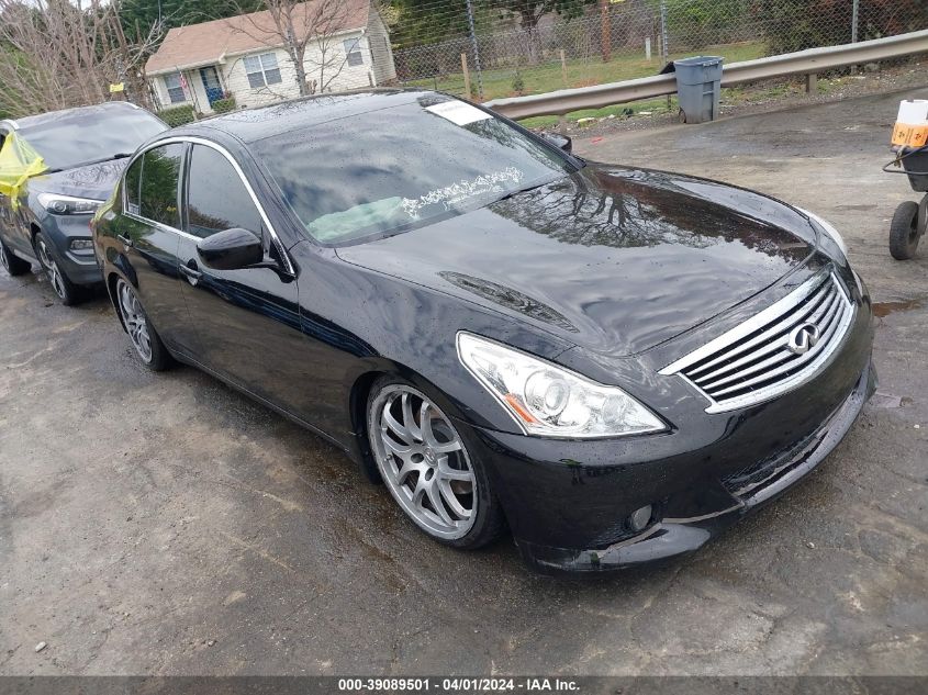 2013 INFINITI G37X