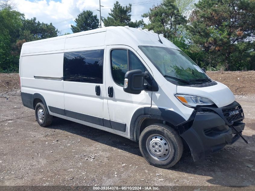 2023 RAM PROMASTER 3500 CARGO VAN HIGH ROOF 159 WB EXT