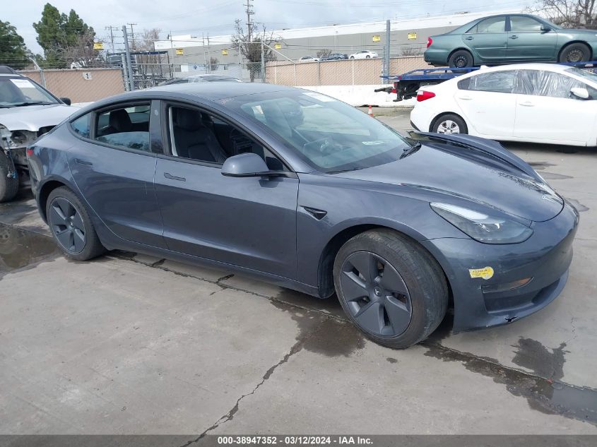 2022 TESLA MODEL 3 REAR-WHEEL DRIVE