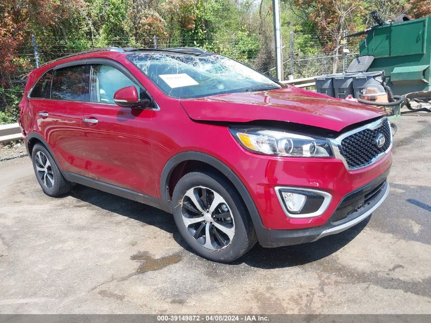 2018 KIA SORENTO 3.3L EX