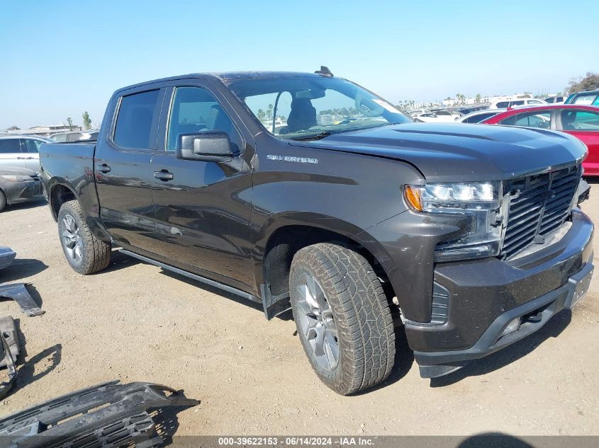 2021 CHEVROLET SILVERADO 1500 2WD  SHORT BED RST