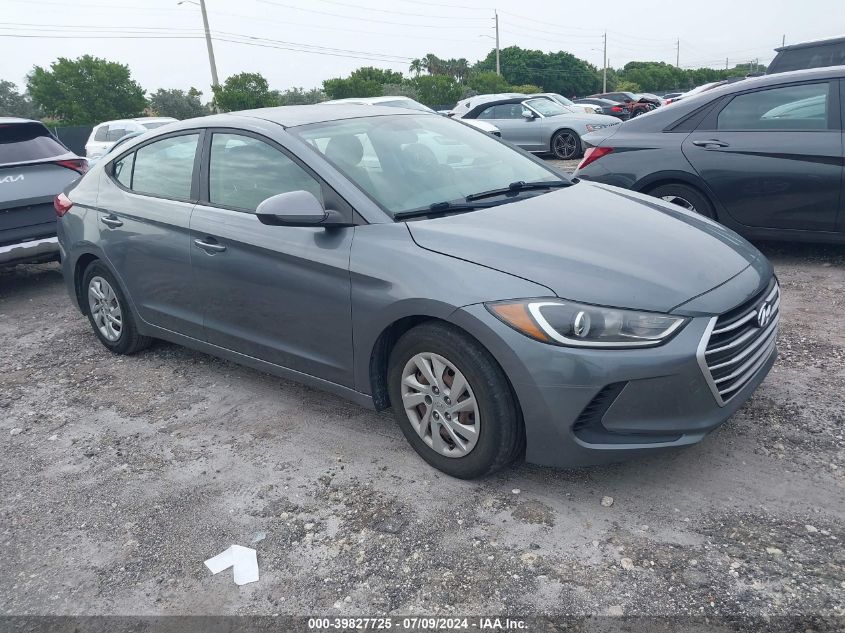 2017 HYUNDAI ELANTRA SE