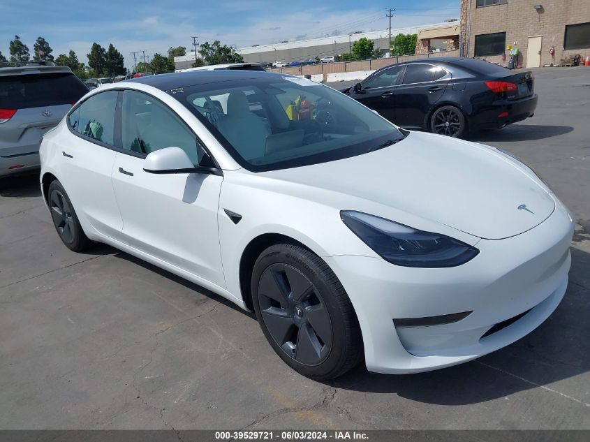 2023 TESLA MODEL 3 REAR-WHEEL DRIVE