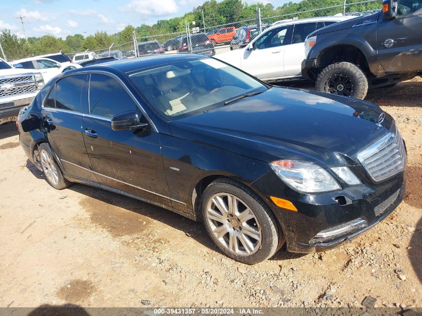 2012 MERCEDES-BENZ E 350 BLUETEC