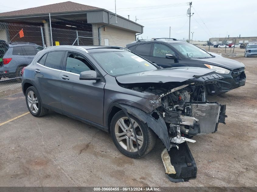 2016 MERCEDES-BENZ GLA 250 4MATIC