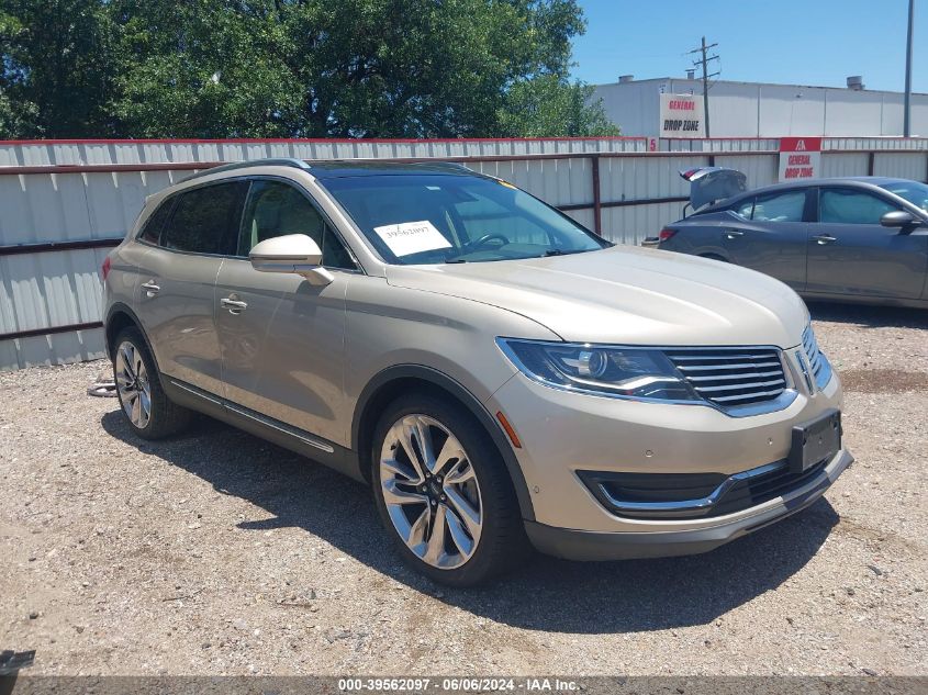 2017 LINCOLN MKX RESERVE