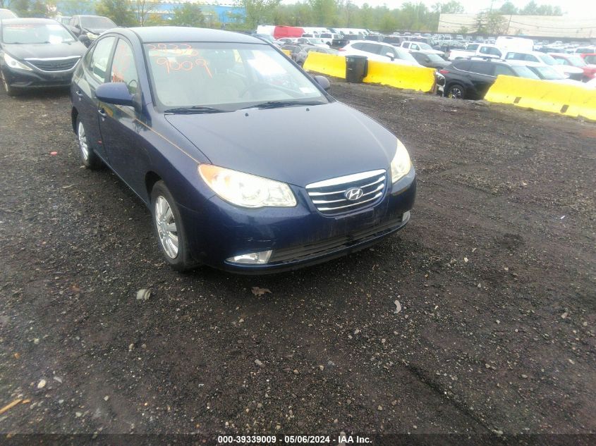 2010 HYUNDAI ELANTRA BLUE/GLS/SE