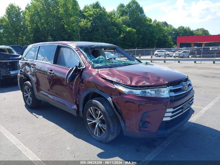 2019 TOYOTA HIGHLANDER LE/LE PLUS