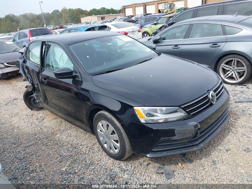 2016 VOLKSWAGEN JETTA 1.4T S