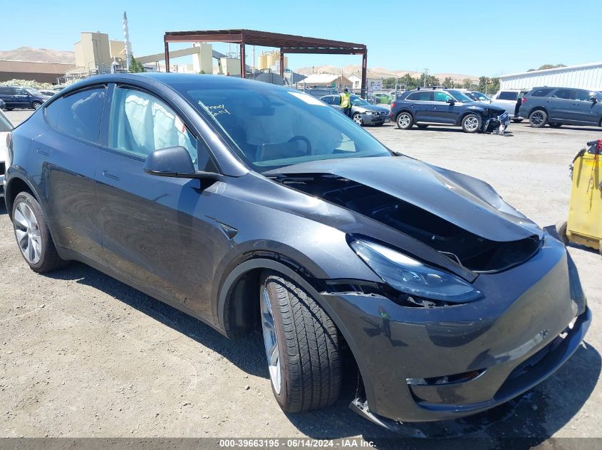 2024 TESLA MODEL Y LONG RANGE DUAL MOTOR ALL-WHEEL DRIVE