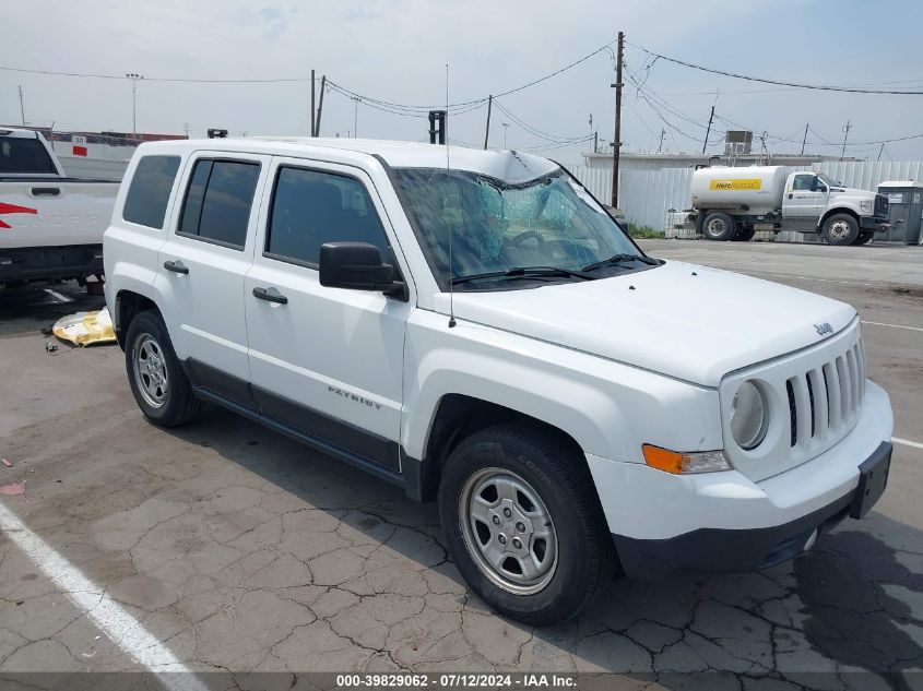 2014 JEEP PATRIOT SPORT