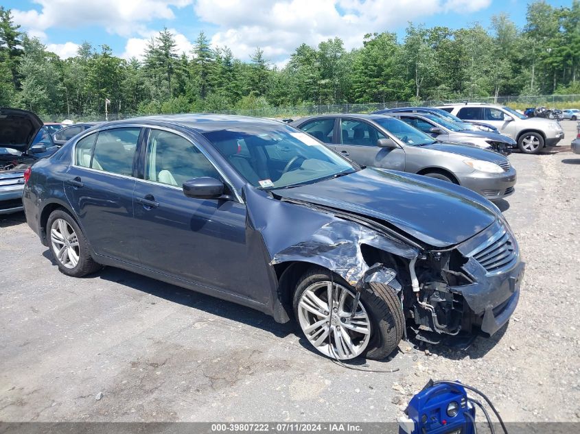 2010 INFINITI G37X