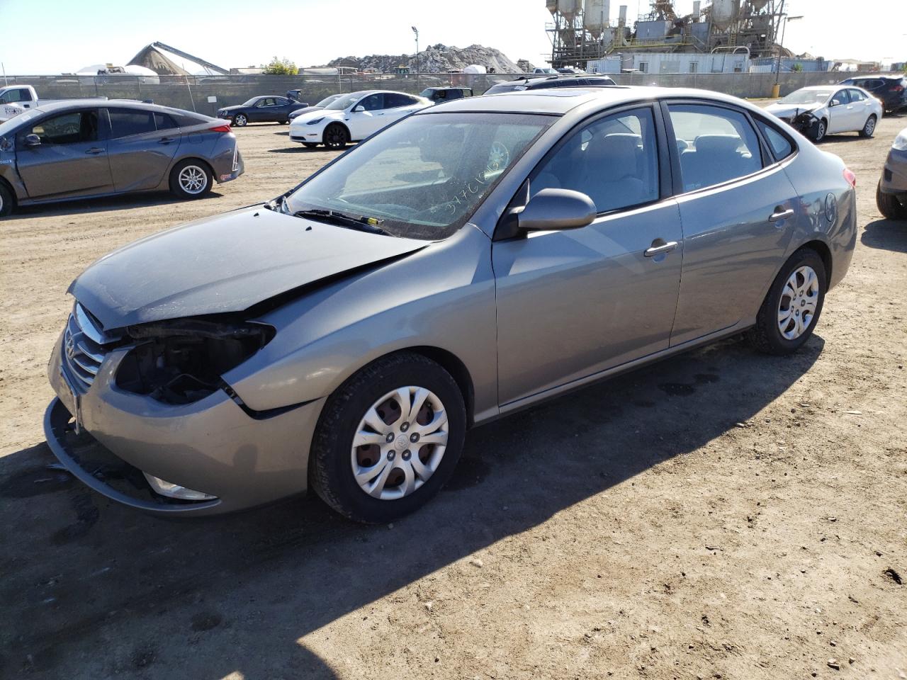 2010 HYUNDAI ELANTRA BLUE