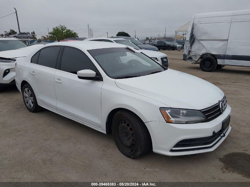 2017 VOLKSWAGEN JETTA 1.4T S