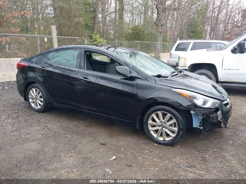 2015 HYUNDAI ELANTRA SE