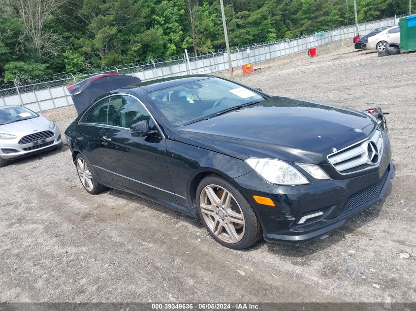 2010 MERCEDES-BENZ E 550