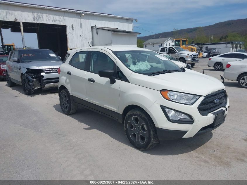 2021 FORD ECOSPORT S